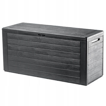 KADAX Balkon- og havetrunk 280L til have, balkon og terrasse i antracit