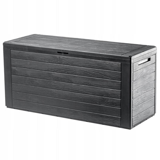 KADAX Balkon- og havetrunk 280L til have, balkon og terrasse i antracit