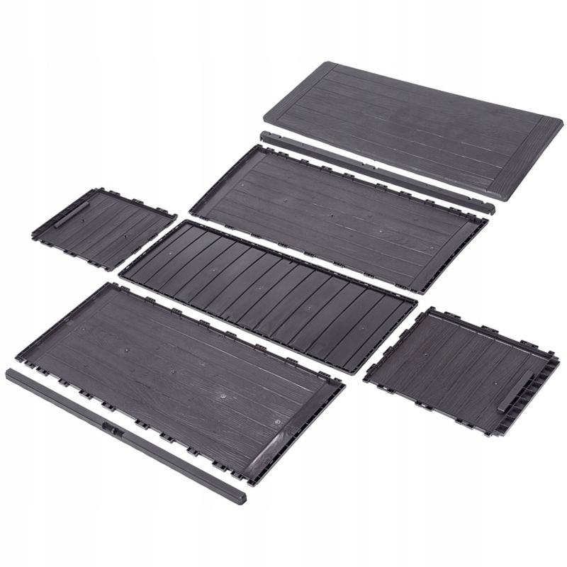KADAX Grewena Balkon- og Havetrunk 280L - Brun