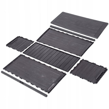 KADAX Grewena Balkon- og Havetrunk 280L - Brun