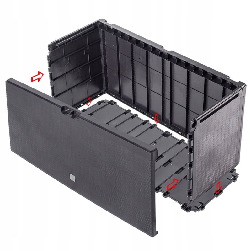 Kadax Megara Balkon- og Havetrunk 290L i brun