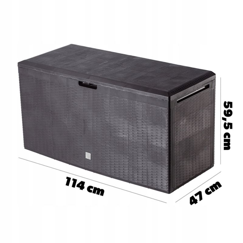 Kadax Megara Balkon- og Havetrunk 290L i brun