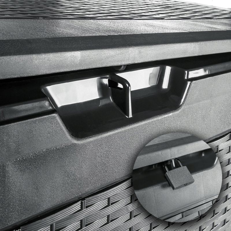 KADAX Weria havekasse til balkon og terrasse 310L antracit