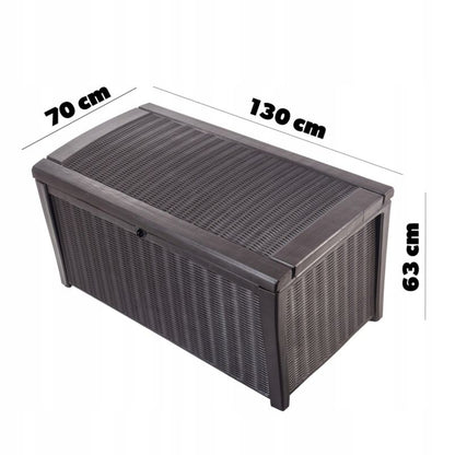 Keter Borneo 416L havekasse i brun – 1 stk.