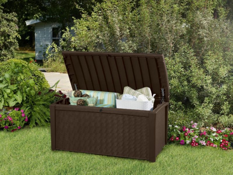 Keter Borneo 416L havekasse i brun – 1 stk.
