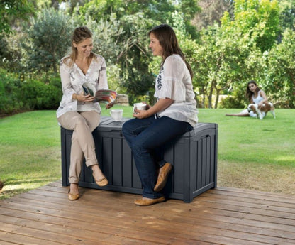 Keter Glenwood 390L havekasse i antracit
