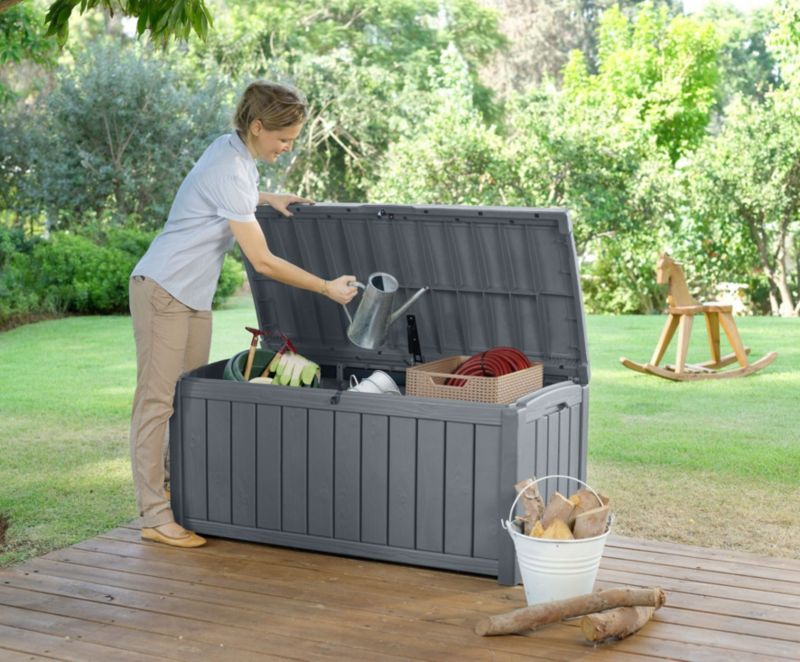 Keter Glenwood 390L havekasse i antracit