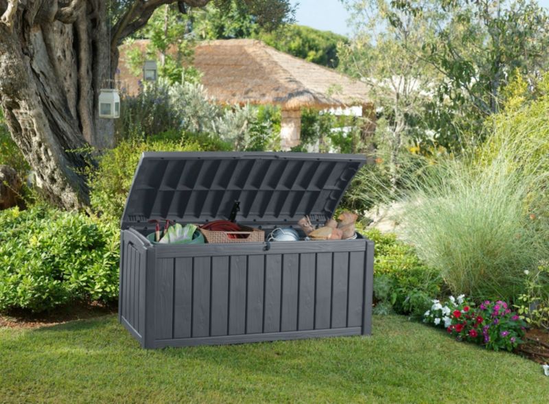 Keter Glenwood 390L havekasse i antracit