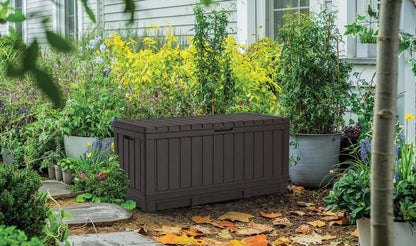 Keter Kentwood 350 L havekasse i brun