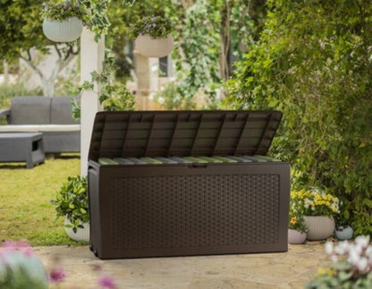 Keter Samoa 270L havekasse i brun