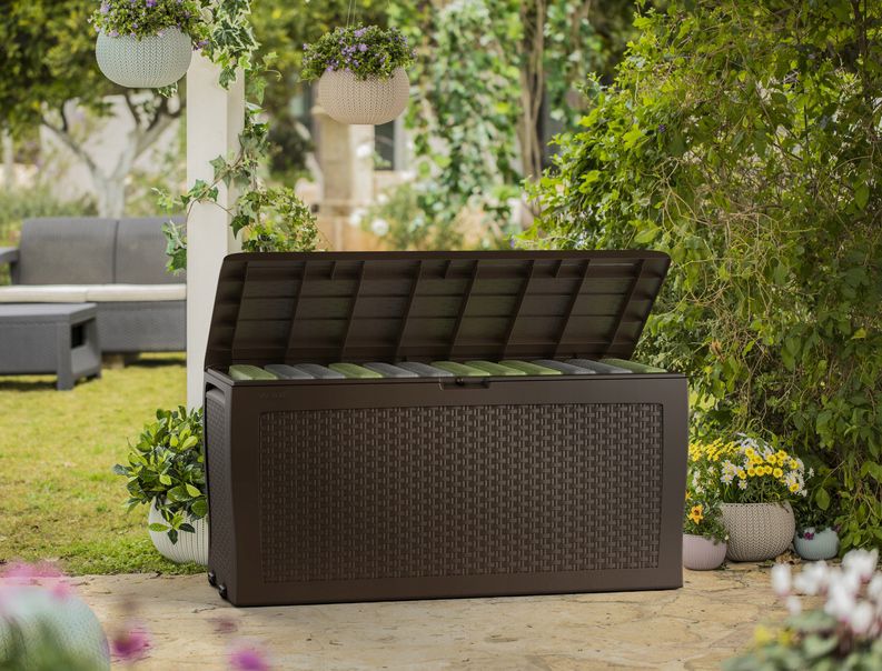 Keter Samoa 270L havekasse i brun