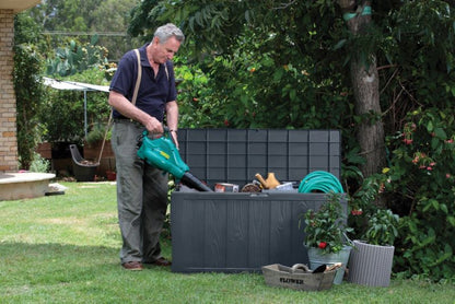 Keter Sherwood 270L havekasse i antracit