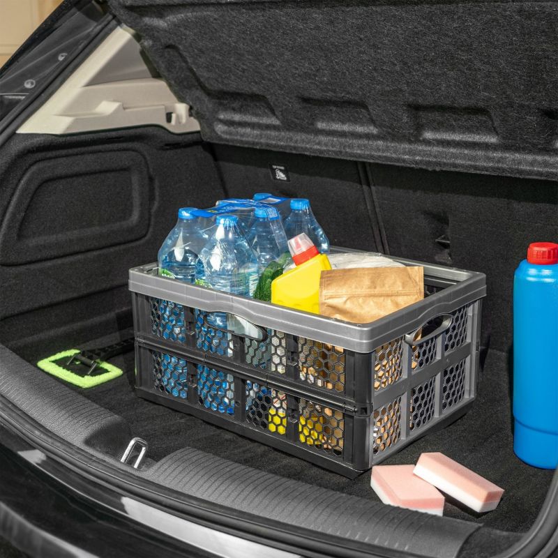 KADAX Kamari Sammenklappelig Opbevaringskasse til Bagagerum 32L Stor og Robust