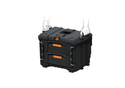 XL værktøjskasse Keter ROC Pro Gear 2.0 med 2 skuffer, 1 stk.