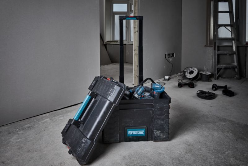 Erbauer ConnecX værktøjskasse på hjul
