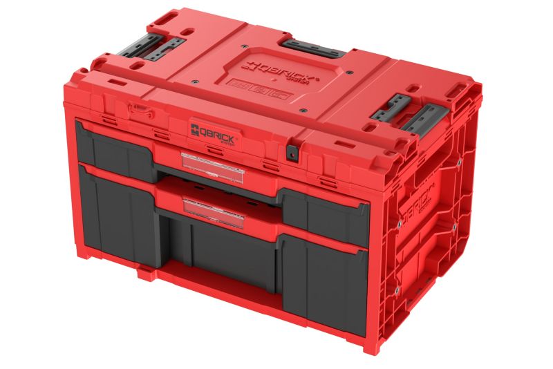 Qbrick System værktøjskasse med 2 skuffer