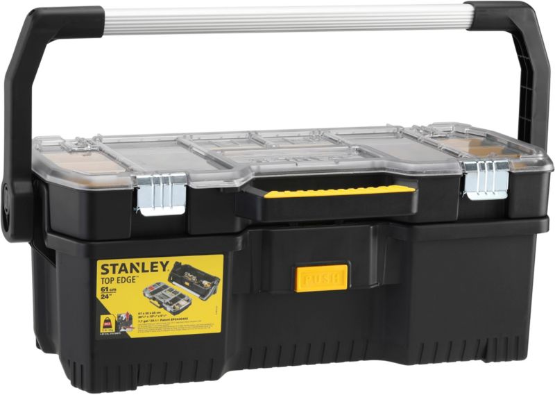 Stanley 24" værktøjskasse med organizer