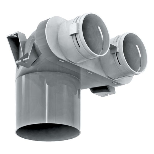 Fordelingsboks Vents 2 x 75/125 mm