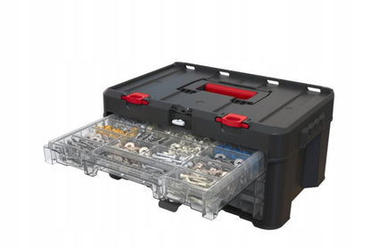 Kasse med 3 organisere Keter Stack 'N' Roll