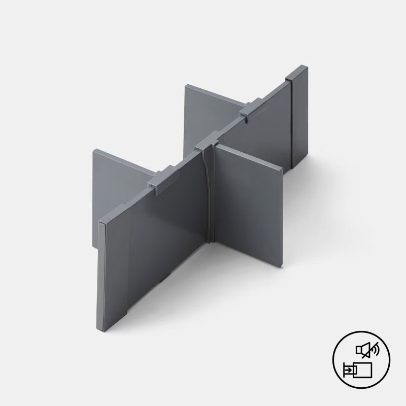 Skuffedeler Soto 44x20,4 cm Antracit