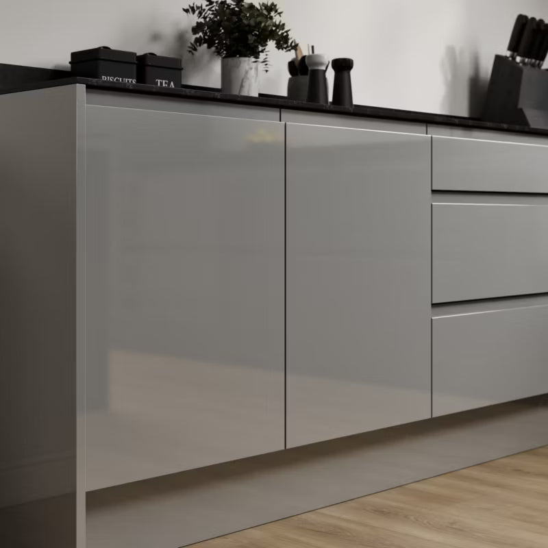 Skuffefront Garcinia 4 Skufler Antracit