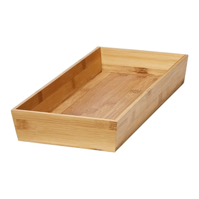 Skuffeindsats Nitaki 20x42 cm Bambus Natur