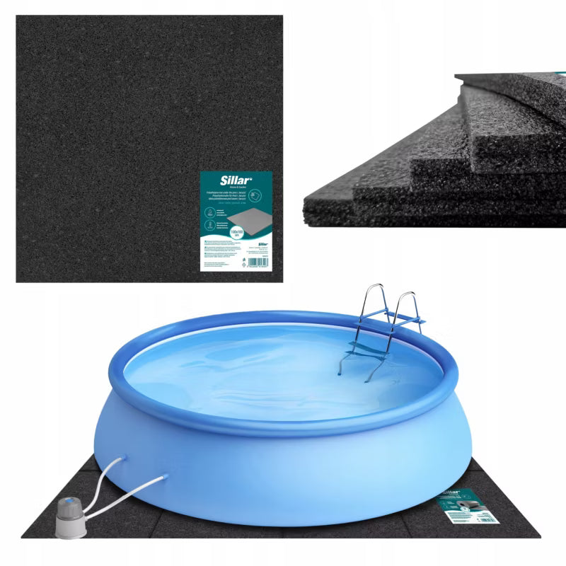 Skummåtte til Pool 100x100 cm 20 mm Isolerende