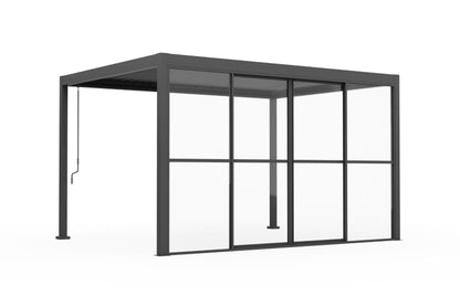 Skydedør til Pavillon 374x221,5 cm Antracit