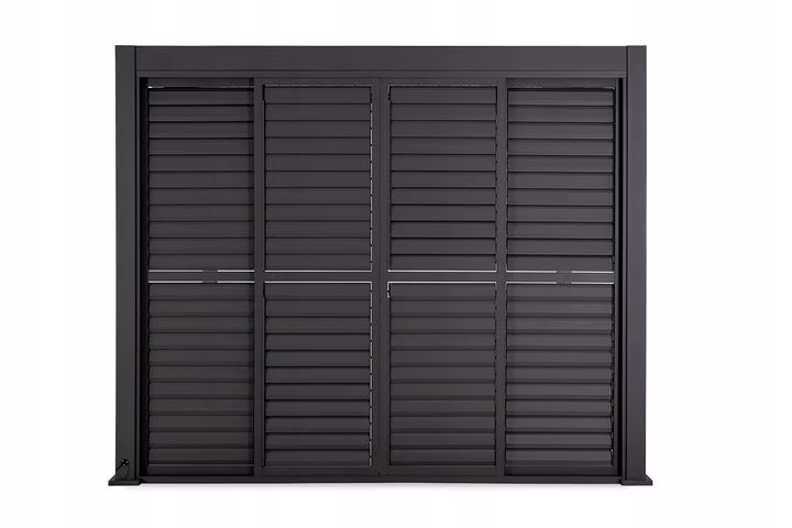 Skydedør til Pergola Premium 3m Antracit