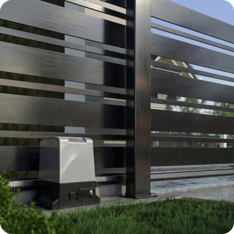 Skydeportsåbner Sæt 800 kg med 4 Fjernbetjeninger og LED Lampe V-S-800