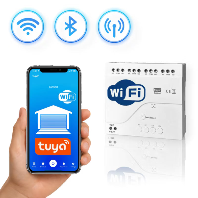 Skydeportsåbner Sæt 800 kg WiFi LED V-S-800-WIFI