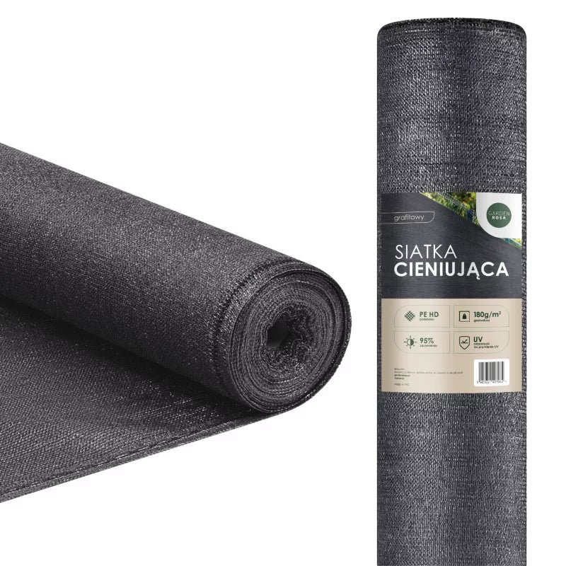 Skyggenet 95% 1,5x50 m Grå