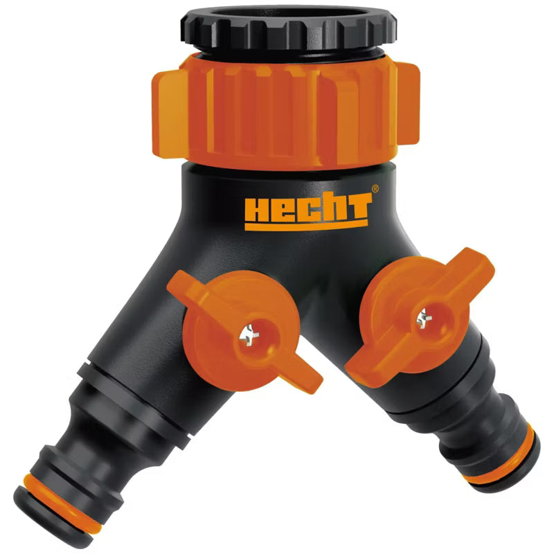 Slangefordeler 2-Vejs 08002 3/4" og 1"