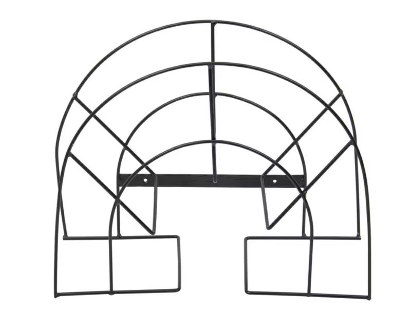 Slangeholder 45x15x32 cm Sort Metal