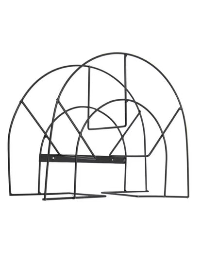 Slangeholder 45x15x32 cm Sort Metal