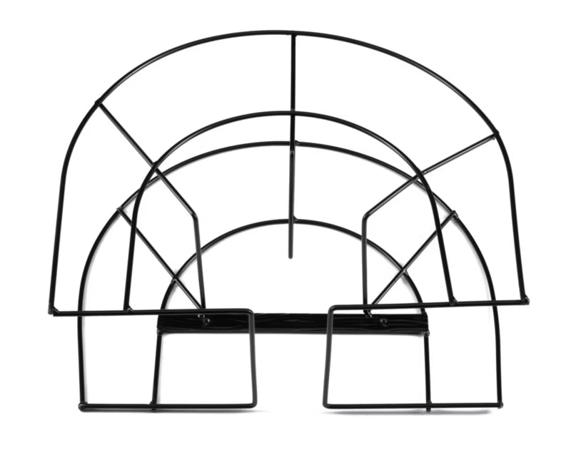 Slangeholder 45x15x32 cm Sort Metal