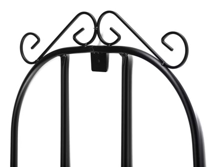 Slangeholder Cuthbert 56x42x32 cm Sort Metal
