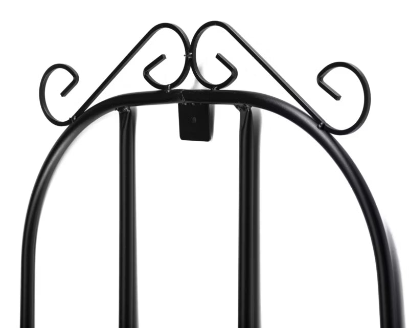 Slangeholder Cuthbert 56x42x32 cm Sort Metal