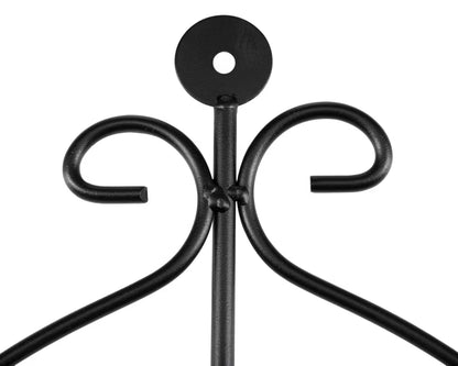 Slangeholder Delbert 46x35x15 cm Sort Metal