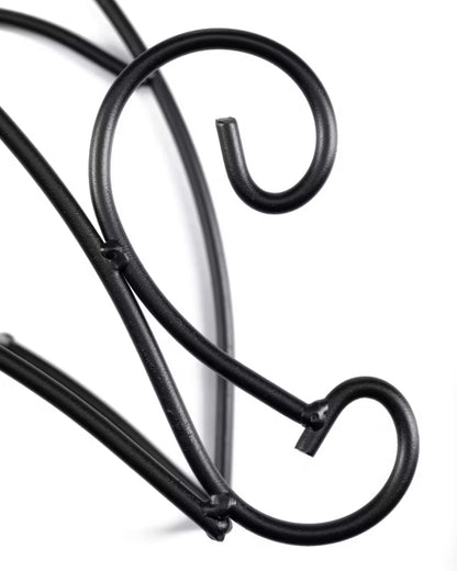 Slangeholder Delbert 46x35x15 cm Sort Metal