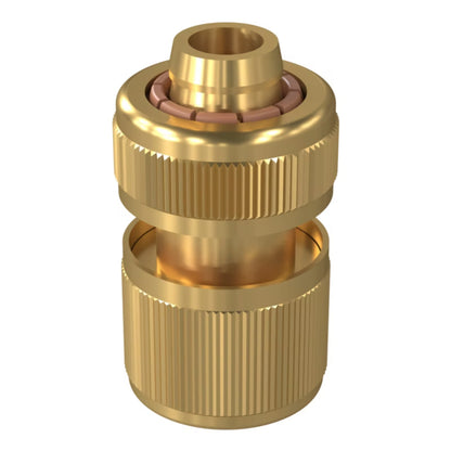 Slangekobling 1/2"-5/8" med Stop Messing