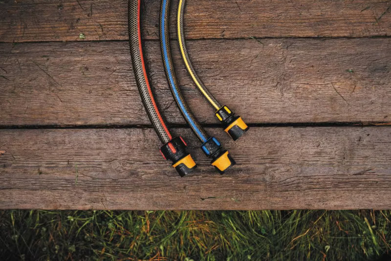 Slangekobling 3/4" med Stopfunktion