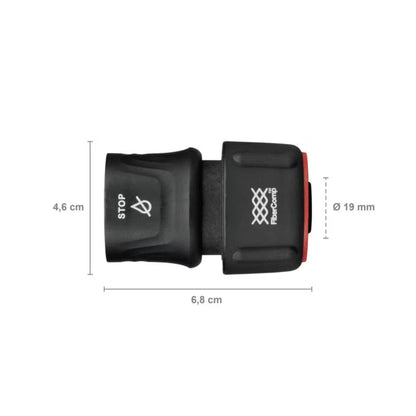 Slangekobling 3/4" med Stopfunktion FiberComp