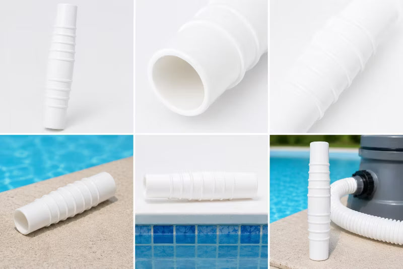 Slangereduktion til Pool 32-38 mm Hvid