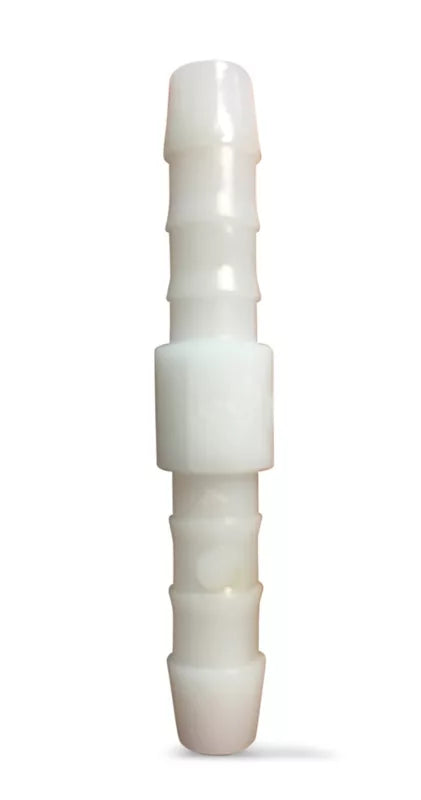 Slangesamler 6 mm Hvid