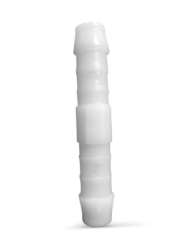 Slangesamler 8 mm Hvid