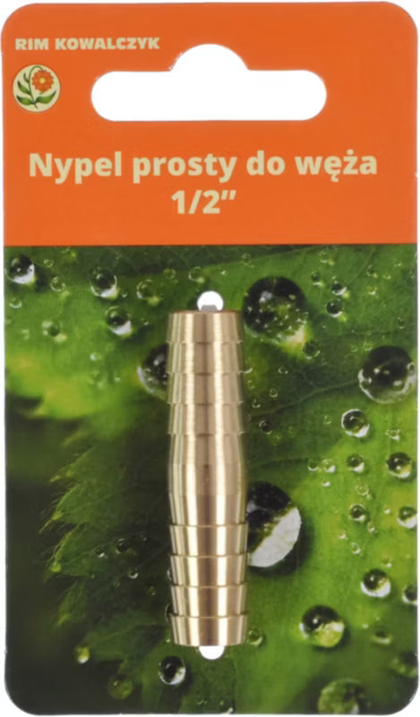 Slangesamler Lige 1/2" 13 mm Messing