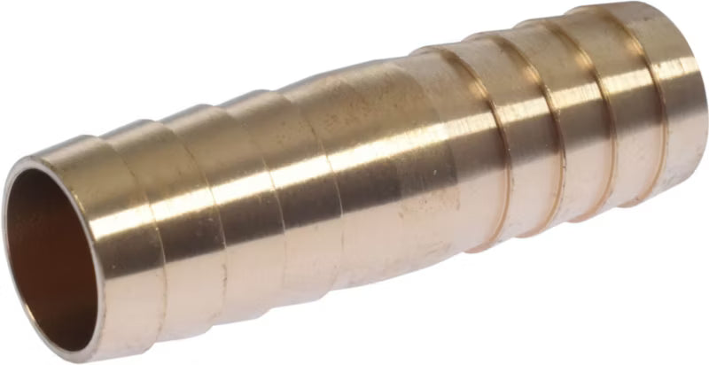 Slangesamler Lige 5/8" 15 mm Messing