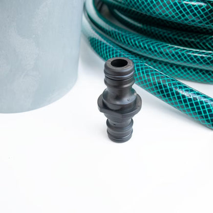 Slangesamler til Hurtigkobling 1/2" 3/4" 5/8" Sort