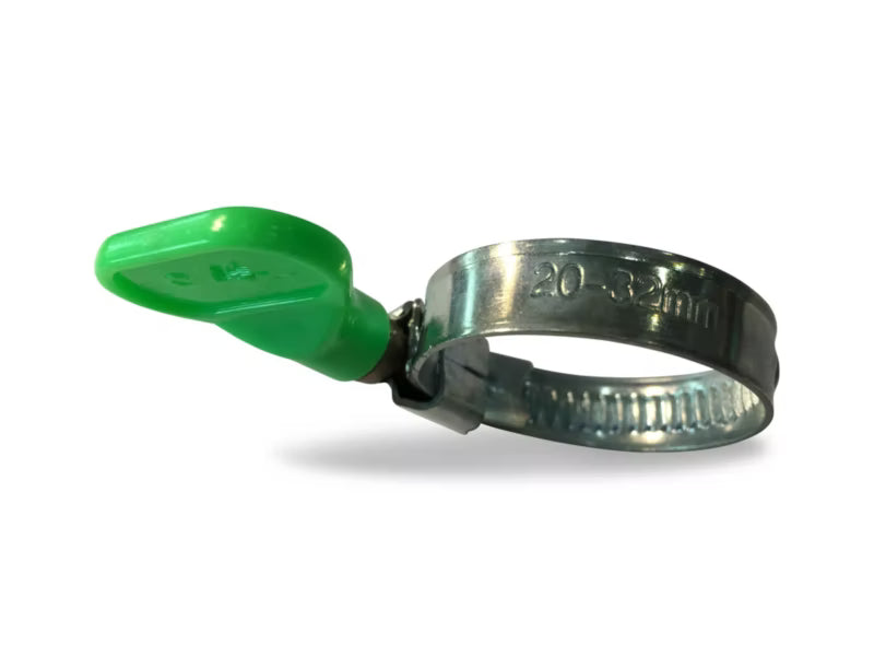 Slangespændebånd 20-32 mm 9 mm Galvaniseret Stål